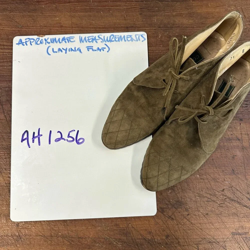 Cole Haan Green Suede Chukka Style Boot 7.5